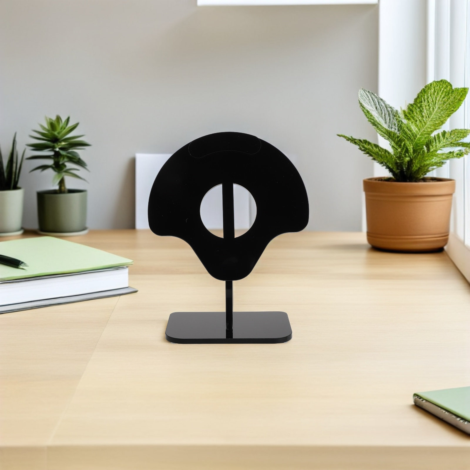 Desk Setup Headphones - حامل سماعات رياضية من الأكريليك، تصميم