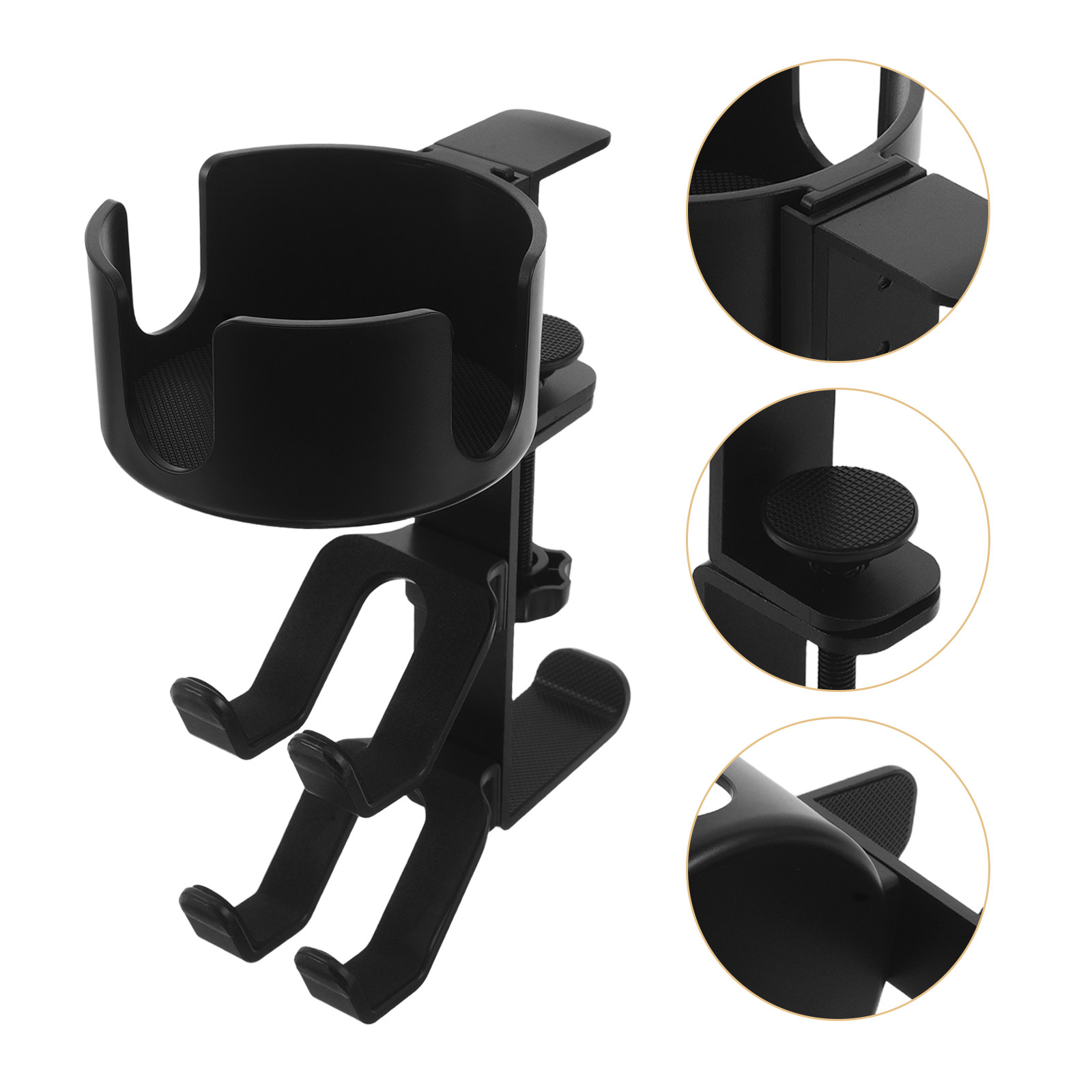 Desk Setup Headphones - حامل متعدد الاستخدامات لتخزين سماعات الرأس،