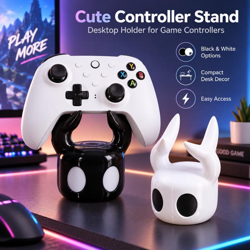 Desk Setup Cute - حامل تحكم ألعاب لطيف ذو شكل