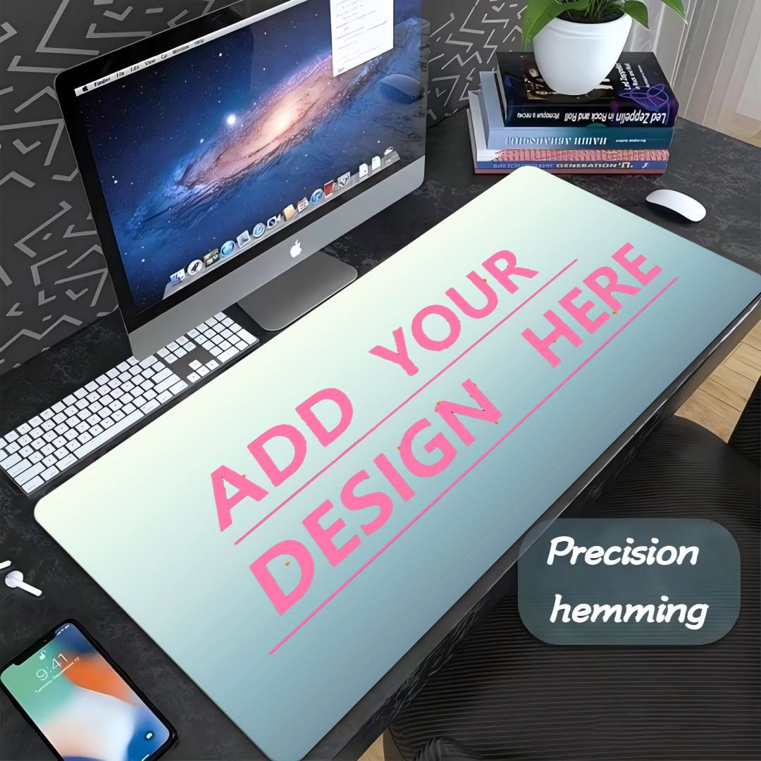 Desk Setup Rug - لوحة ماوس مخصصة قابلة للطباعة بالصور