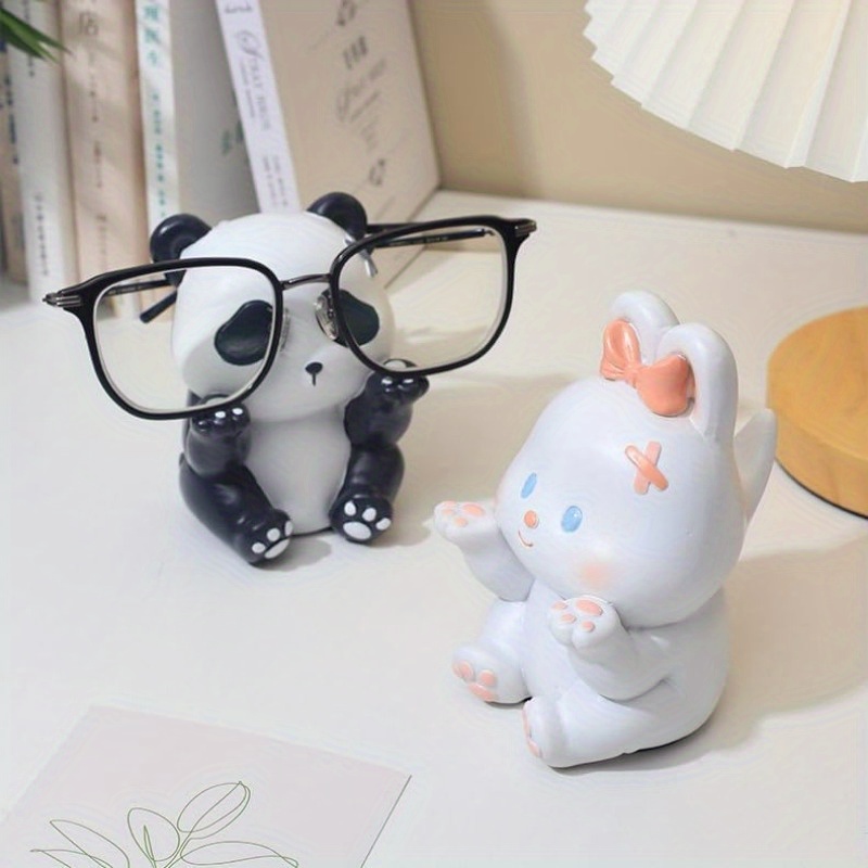 Desk Setup Cute - حامل نظارات على شكل باندا لطيف