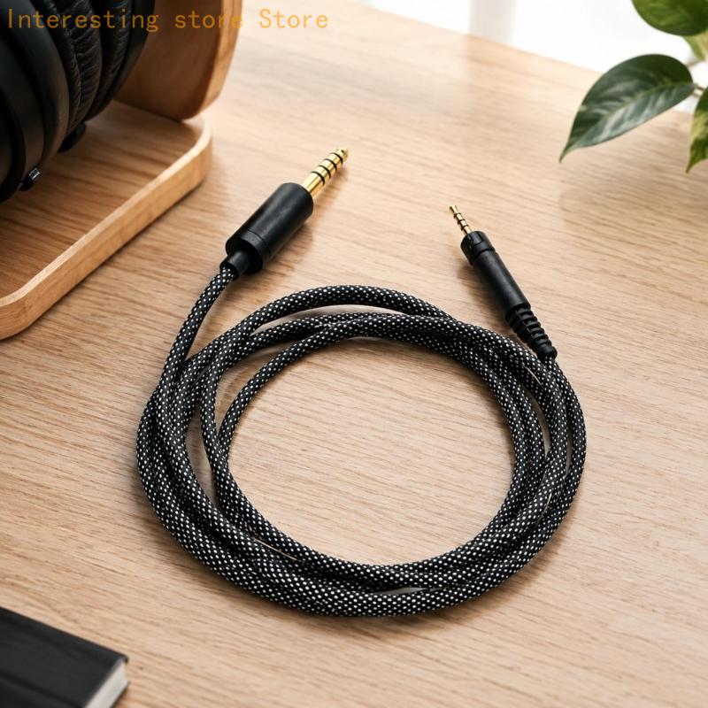 كابل سماعة الرأس المضفر لـ HD5 - مراجعة Desk Setup Headphones وسعره