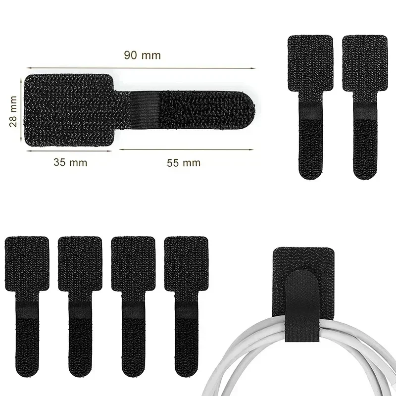 20/10/5 قطعة منظم الكابلات الق - مراجعة Desk Setup Cable Management وسعره