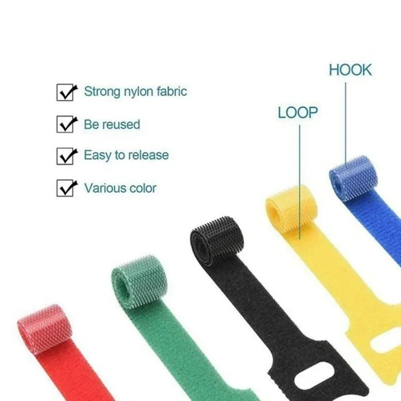 10/30/50 قطعة منظم كابلات USB، - مراجعة Desk Setup Cable Management وسعره
