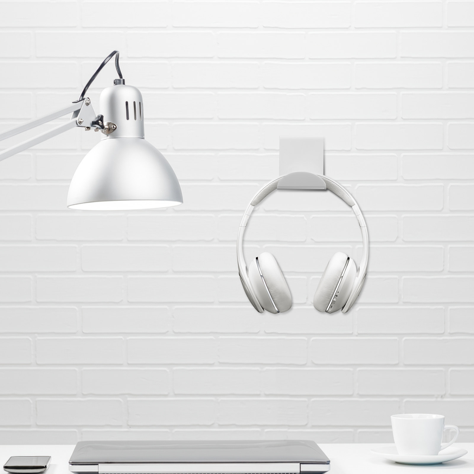 قطعتان من حامل سماعات الرأس ال - مراجعة Desk Setup Headphones وسعره