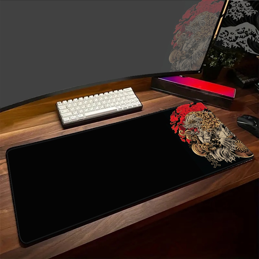 لوحة ماوس سوداء كبيرة للألعاب  - مراجعة Desk Setup Art وسعره