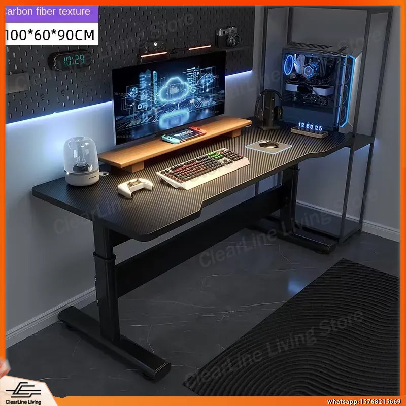 مكتب ألعاب كهربائي قابل لتعديل - مراجعة Desk Setup Streaming وسعره