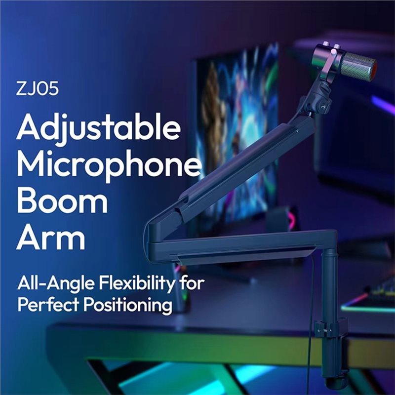 AT82-ZJ05 حامل ميكروفون قابل ل - مراجعة Desk Setup Streaming وسعره