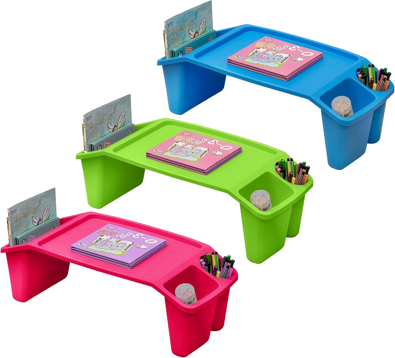مجموعة من 3 طاولات محمولة للعم - مراجعة Desk Setup Art وسعره