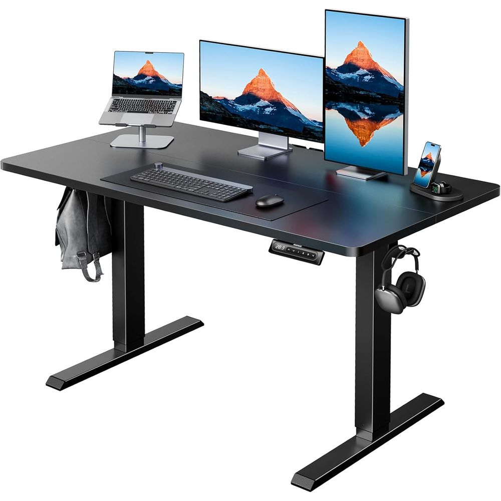 مكتب كهربائي قابل للتعديل، مقا - مراجعة Desk Setup Or Set Up وسعره