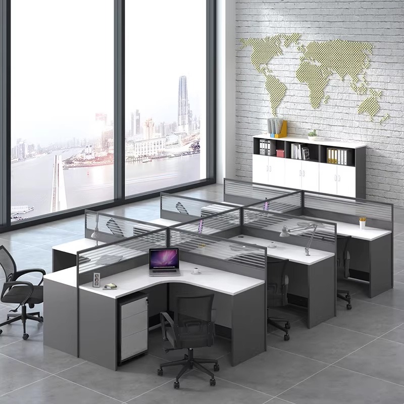 مكتب أبيض للمكاتب يتسع لـ 2 أو - مراجعة Desk Setup Or Set Up وسعره