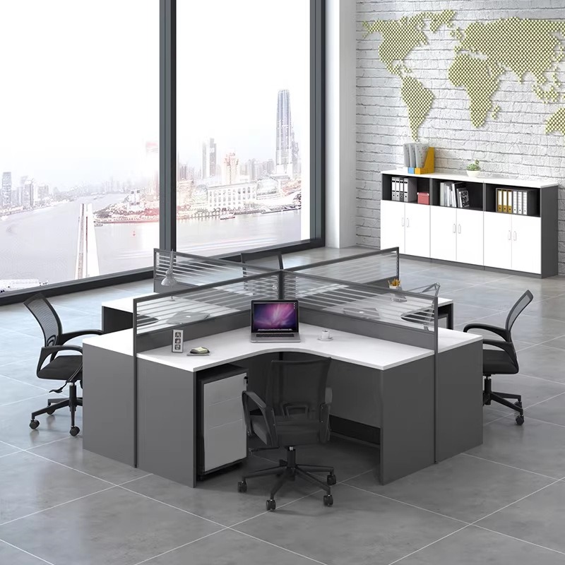 مكتب أبيض للمكاتب يتسع لـ 2 أو - مراجعة Desk Setup Or Set Up وسعره