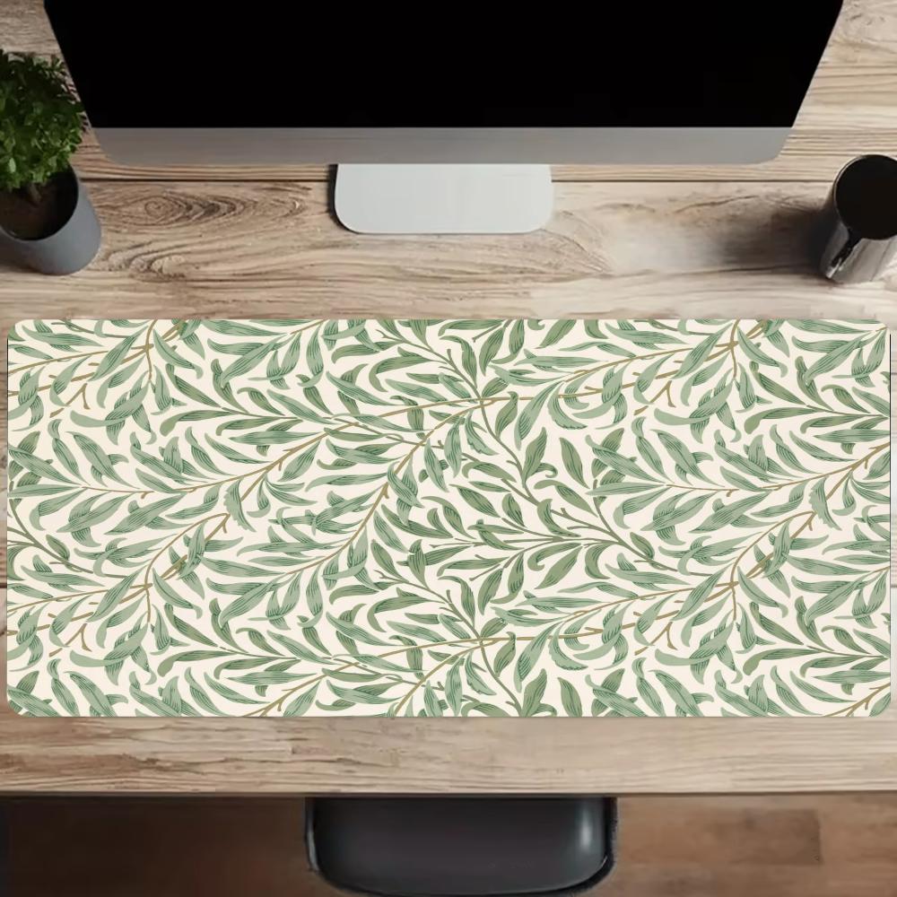 أوراق أغصان الصفصاف، وسادة فأر - مراجعة Desk Room Setup وسعره