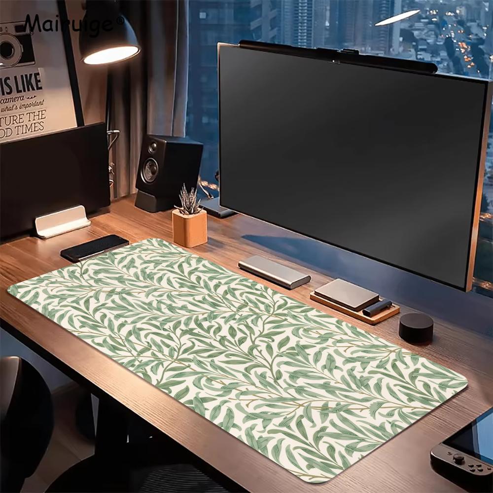 أوراق أغصان الصفصاف، وسادة فأر - مراجعة Desk Room Setup وسعره