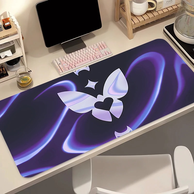 لوحة ماوس للألعاب بتصميم أنمي  - مراجعة Desk Setup Rug وسعره