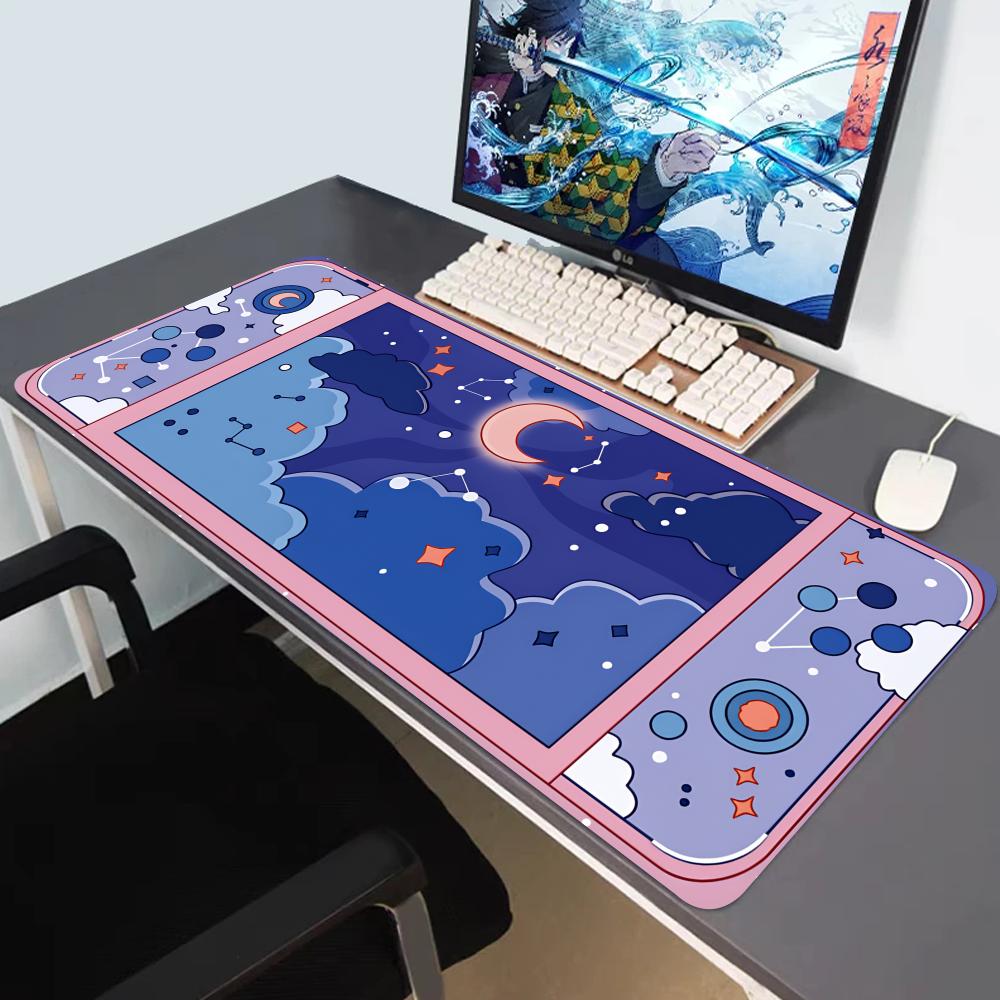 HYBXAXC سجادة مكتب كبيرة بتصمي - مراجعة Desk Setup Aesthetic وسعره