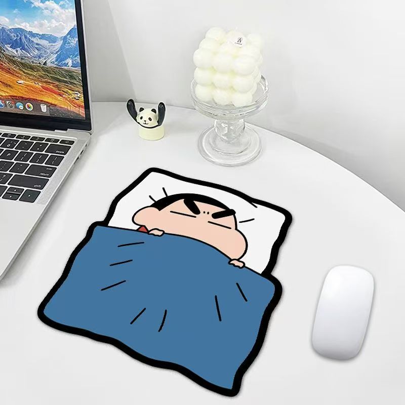 وسادة فأرة كرايون شين تشان لطي - مراجعة Desk Setup Rug وسعره