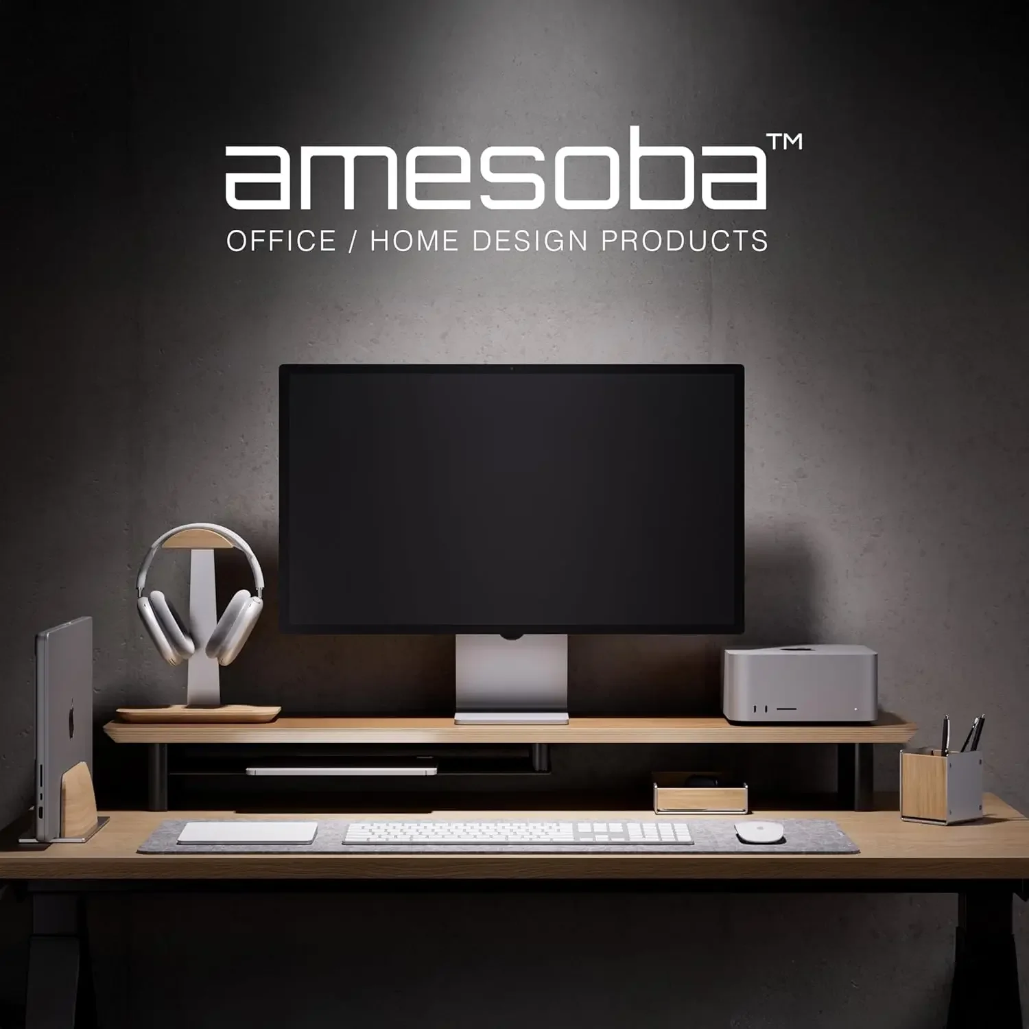 طاولة مكتب مريحة من طبقتين من  - مراجعة Desk Setup Aesthetic وسعره