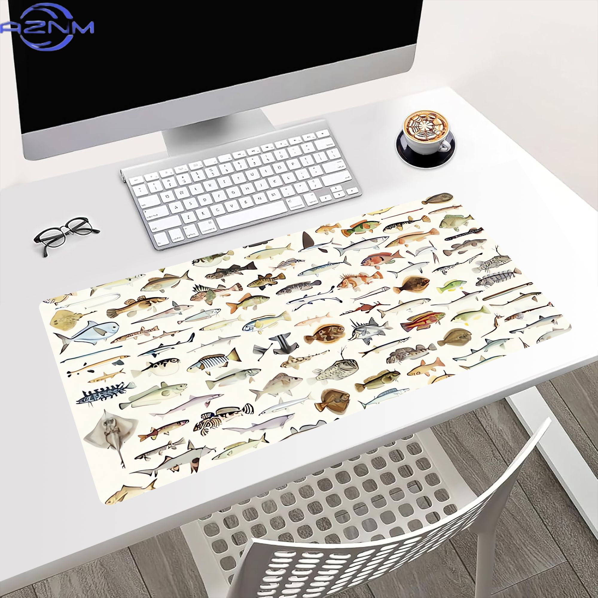 سجادة مكتب على شكل سمكة لإضفاء - مراجعة Desk Setup Or Set Up وسعره