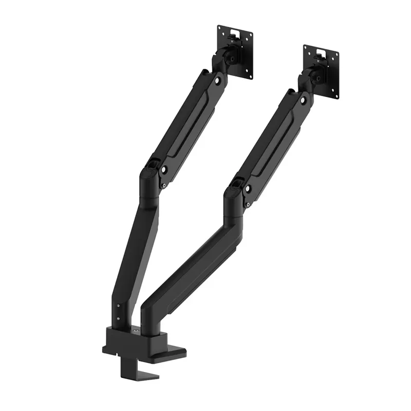 حامل شاشة مزدوج الأذرع قوي الت - مراجعة Desk Setup With Monitor Arm وسعره