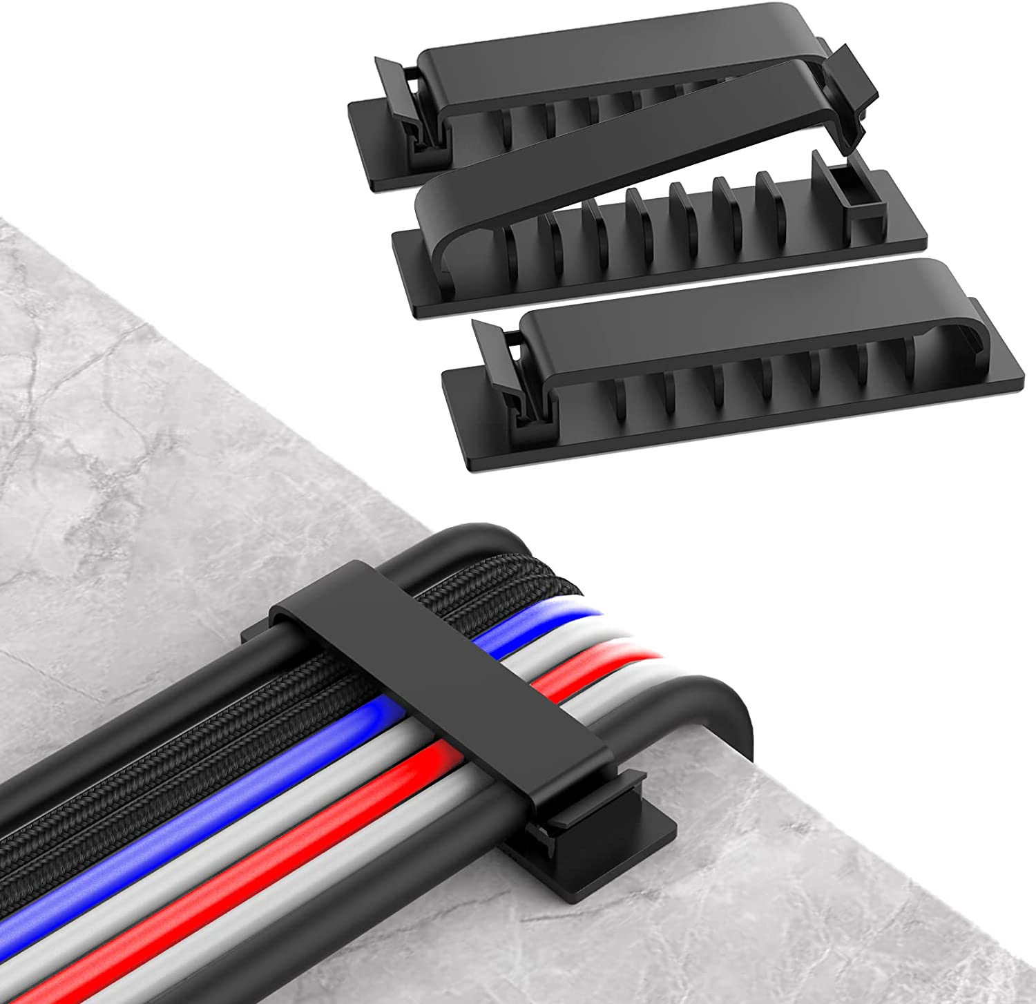 منظم الكابلات، حامل الأسلاك، م - مراجعة Desk Setup Cable Management وسعره