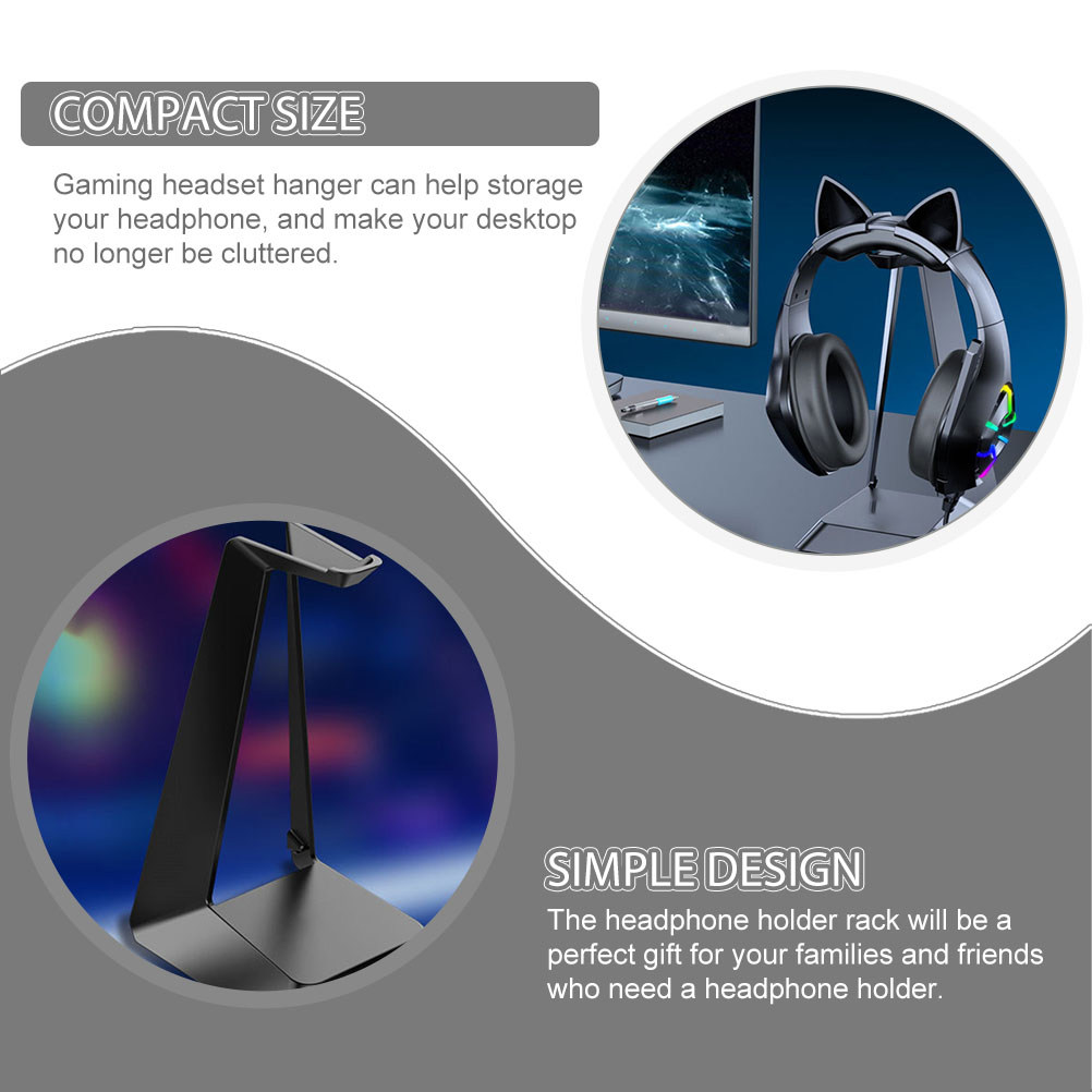 حامل سماعات الرأس لمكتب الألعا - مراجعة Desk Setup Headphones وسعره